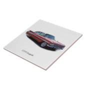 Impala-tegel 1959 tegeltje (Zijkant)