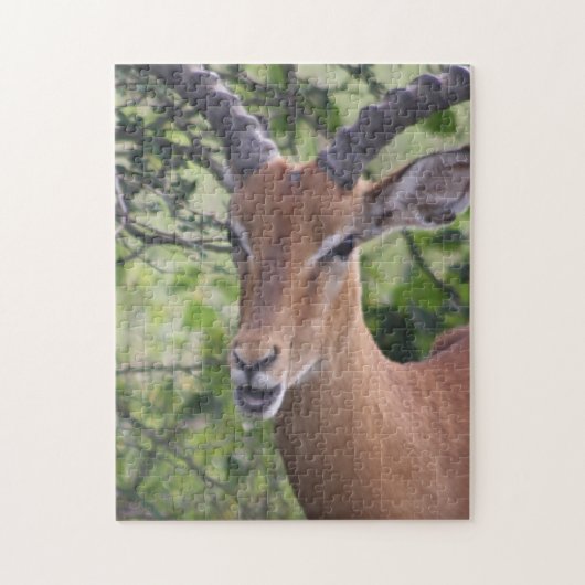 Impala Wildlife Jigsaw Puzzel (Verticaal)
