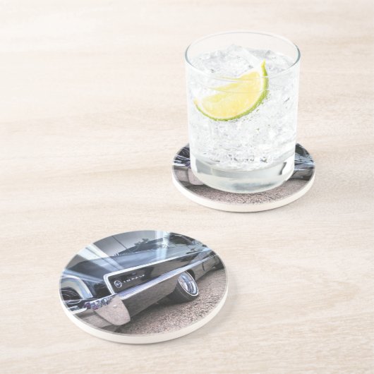 Impala Zandsteen Onderzetter (Zijkant)