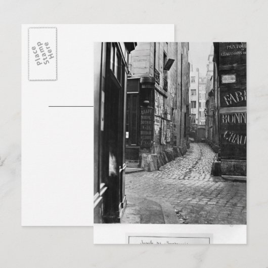 Impasse Bourdonnais Briefkaart (Voorkant / Achterkant)