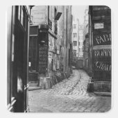 Impasse Bourdonnais Vierkante Sticker (Voorkant)