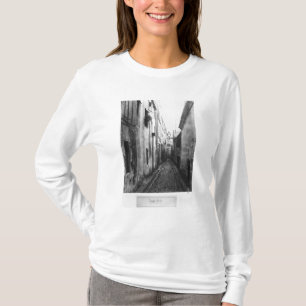 Impasse Briard uit de stad Coquenard, Parijs T-shirt