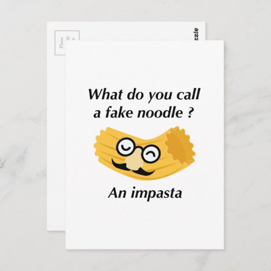 Impasta Briefkaart (Voorkant / Achterkant)