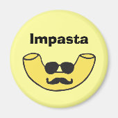 Impasta macaroni noedel magneet (Voorkant)