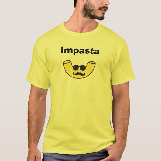 Impasta Macaroni Noodle T-shirt (Voorkant)
