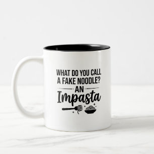 Impasta Tweekleurige mok cadeau voor koffieliefheb