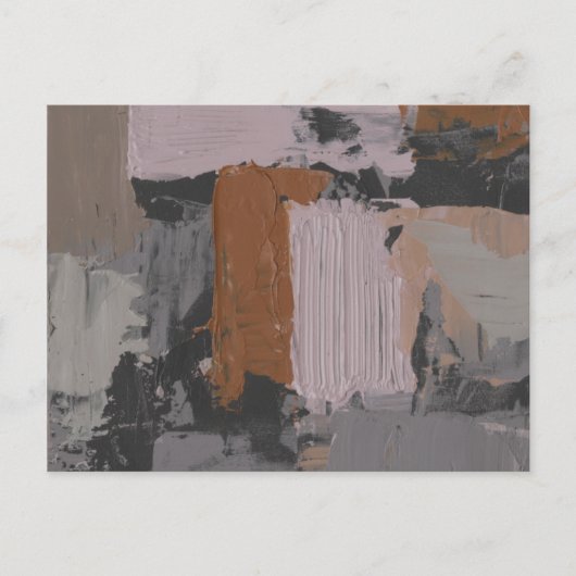 Impasto Abstract I Briefkaart (Voorkant)