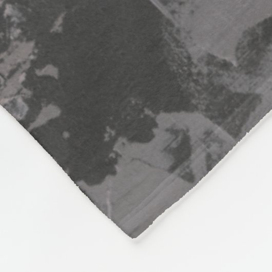 Impasto Abstract I Fleece Deken (Hoek)