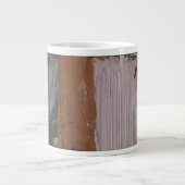 Impasto Abstract I Grote Koffiekop (Voorkant)