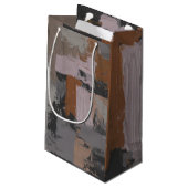 Impasto Abstract I Klein Cadeauzakje (Achterkant Gekanteld)