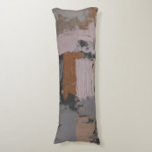 Impasto Abstract I Lichaamskussen (Voorkant Verticaal)