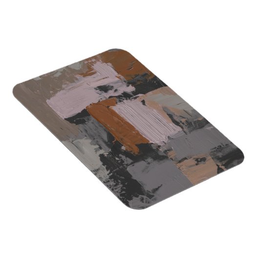 Impasto Abstract I Magneet (Rechterzijde)