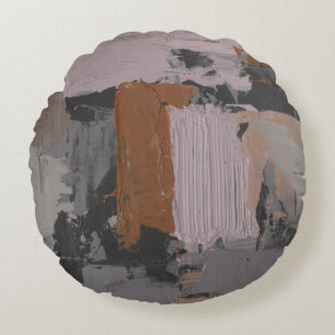 Impasto Abstract I Rond Kussen