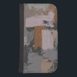 Impasto Abstract I Galaxy S4 Portemonnee Hoesje<br><div class="desc">ThuisDécor</div>