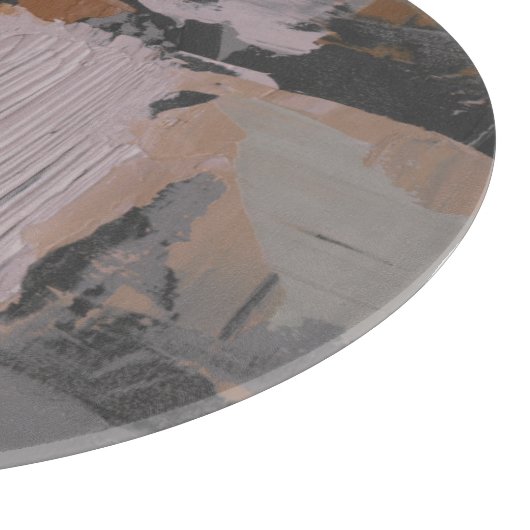 Impasto Abstract I Snijplank (Hoek)