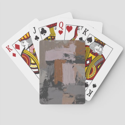 Impasto Abstract I Speelkaarten (Achterkant)