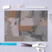 Impasto Abstract I Tissuepapier (Craft)