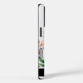 Impasto Cactus Blossom Smartphone Case-Mate iPhone Case (Achterkant / Rechts)