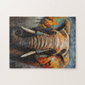 Impasto Elephant Legpuzzel (Horizontaal)