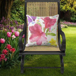 Impasto Flowers Buitenkussen