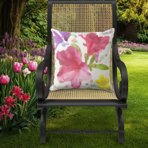 Impasto Flowers Buitenkussen