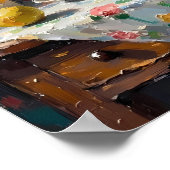 Impasto Keukenhoek Poster (Hoek)
