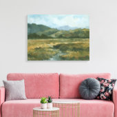 Impasto Landscape III Canvas Afdruk (Insitu (Woonkamer))
