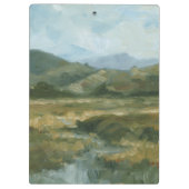 Impasto Landscape III Klembord (Achterkant)