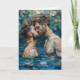 Impasto Liefde in Bosopening Kaart
