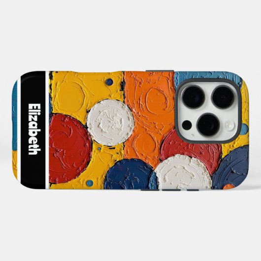 Impasto olieverfstijl Case-Mate iPhone case (Achterkant (horizontaal))