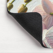 Impasto Paint Butterfly en Orchideeën Muismat (Hoek)