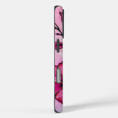 Impasto roze bloemen op doek Case-Mate iPhone case (Achterkant / Rechts)