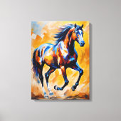 Impasto symfonie in moderne abstractie canvas afdruk (Voorkant)