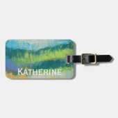 Impasto Veld II Bagagelabel (Voorkant horizontaal)
