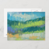 Impasto Veld II Briefkaart (Voorkant / Achterkant)