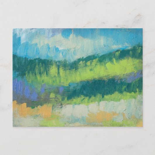 Impasto Veld II Briefkaart (Voorkant)