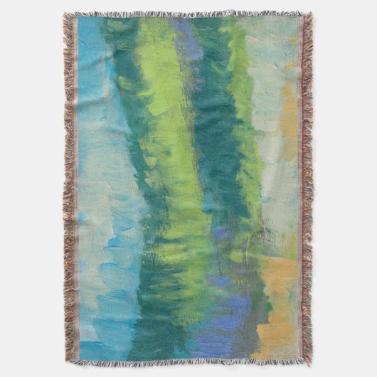 Impasto Veld II Deken (Voorkant Verticaal)