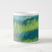 Impasto Veld II Grote Koffiekop (Voorkant)