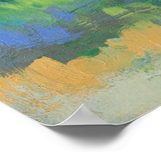 Impasto Veld II Poster (Hoek)