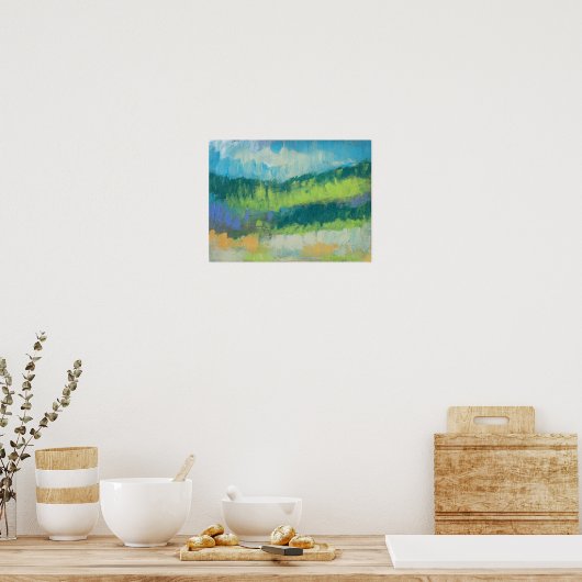 Impasto Veld II Poster (Keuken)