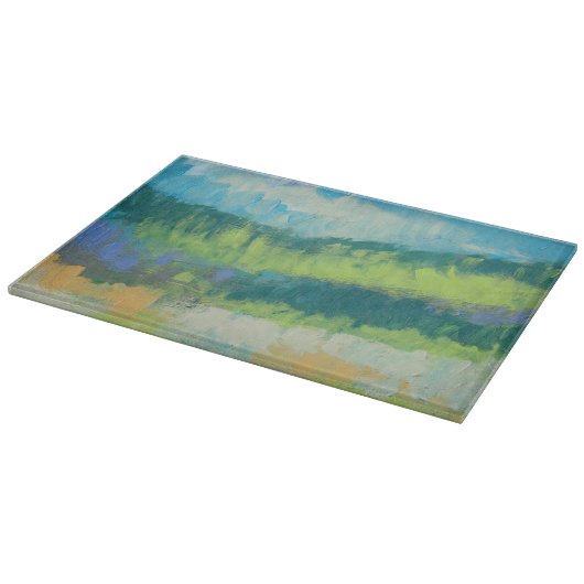 Impasto Veld II Snijplank (Hoek)