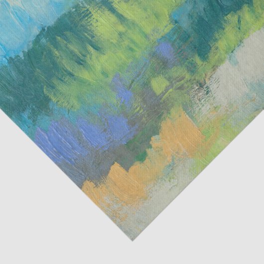 Impasto Veld II Tissuepapier (Detail)