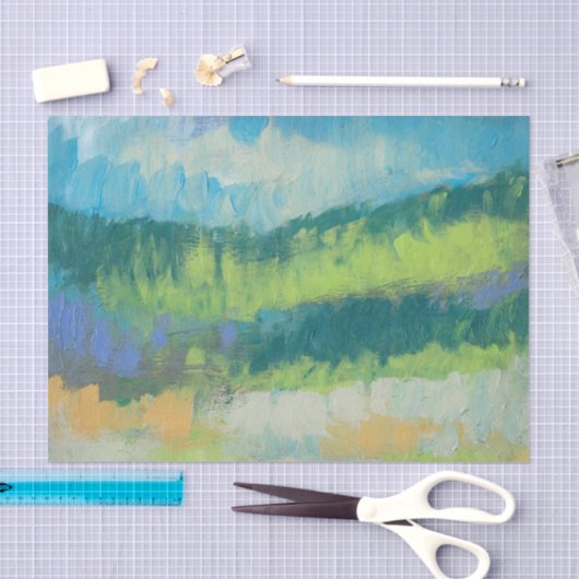 Impasto Veld II Tissuepapier (Craft)