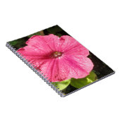 Impatiens Donker Roze Notitieboek (Rechterzijde)