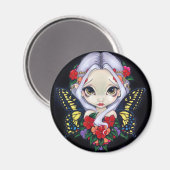 "Impatiens Fairy" magneet (Voorkant / Achterkant)