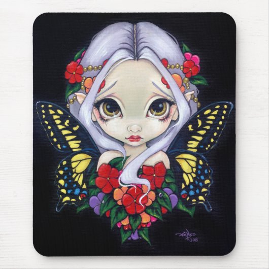 "Impatiens Fairy" Mousepad Muismat (Voorkant)