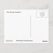 Impatiens Roze Witte Briefkaart (Achterkant)