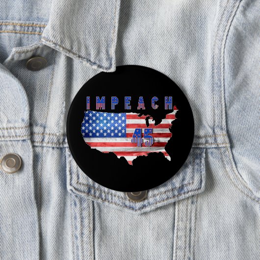Impeach 45 Amerikaanse Button (In situ)