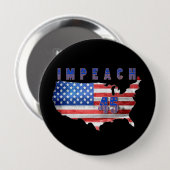 Impeach 45 Amerikaanse Button (Voorkant /achterkant)