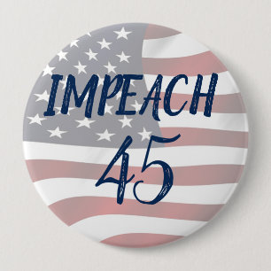 Impeach 45 Anti Trump politieke Button